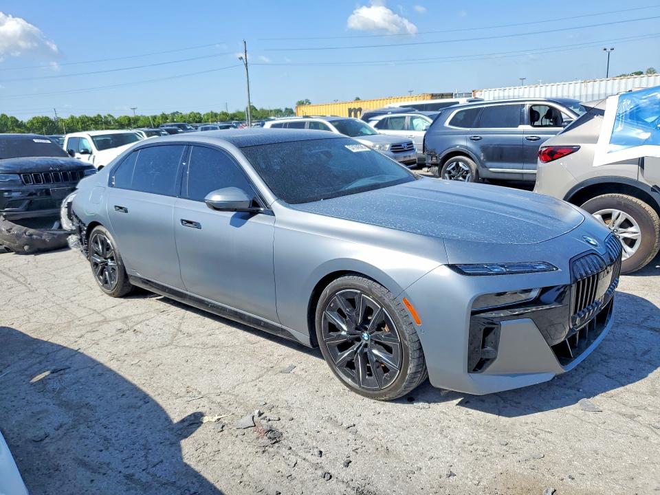 2023 BMW 7er VIN WBA33EJ0XPCM54214 COPART salvage auction — REAR END, In - Cert Of Title-Salvage Title, sold $50,000 on 2026-07-28 (photo 4)