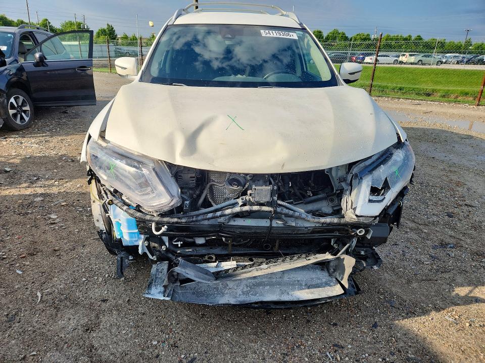 2020 Nissan Rogue VIN JN8AT2MV4LW140667 COPART salvage auction — FRONT END, In - Cert Of Title-Salvage Title, sold $3,700 on 2026-07-07 (photo 5)