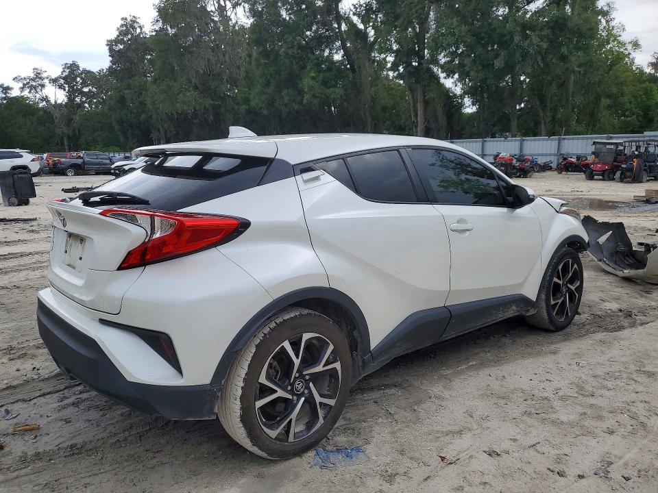 2019 Toyota C-hr VIN JTNKHMBX7K1018703 COPART salvage auction — FRONT END, Fl - Cert Of Title Slvg Rebuildable, sold $2,850 on 2026-07-14 (photo 3)