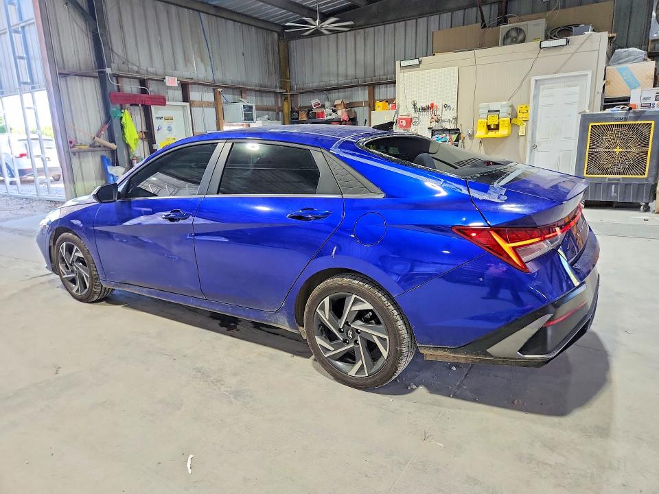2024 Hyundai Elantra VIN KMHLS4DG6RU791352 COPART salvage auction — HAIL, Salvage Title, sold $70 on 2026-07-21 (photo 2)