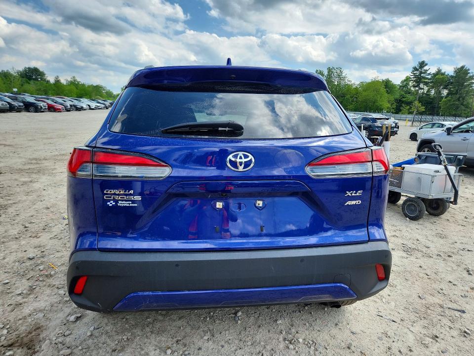 2022 Toyota VIN 7MUDAABG0NV006230 COPART salvage auction — FRONT END, MA - CERT OF TITLE-SALVAGE, sold $4,600 on 2026-07-27 (photo 6)