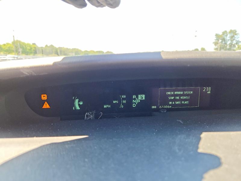 2013 Toyota Prius VIN JTDKN3DUXD1617740 COPART salvage auction — FRONT END, Or - Salvage Title Certificate, sold $5,900 on 2026-07-06 (photo 9)