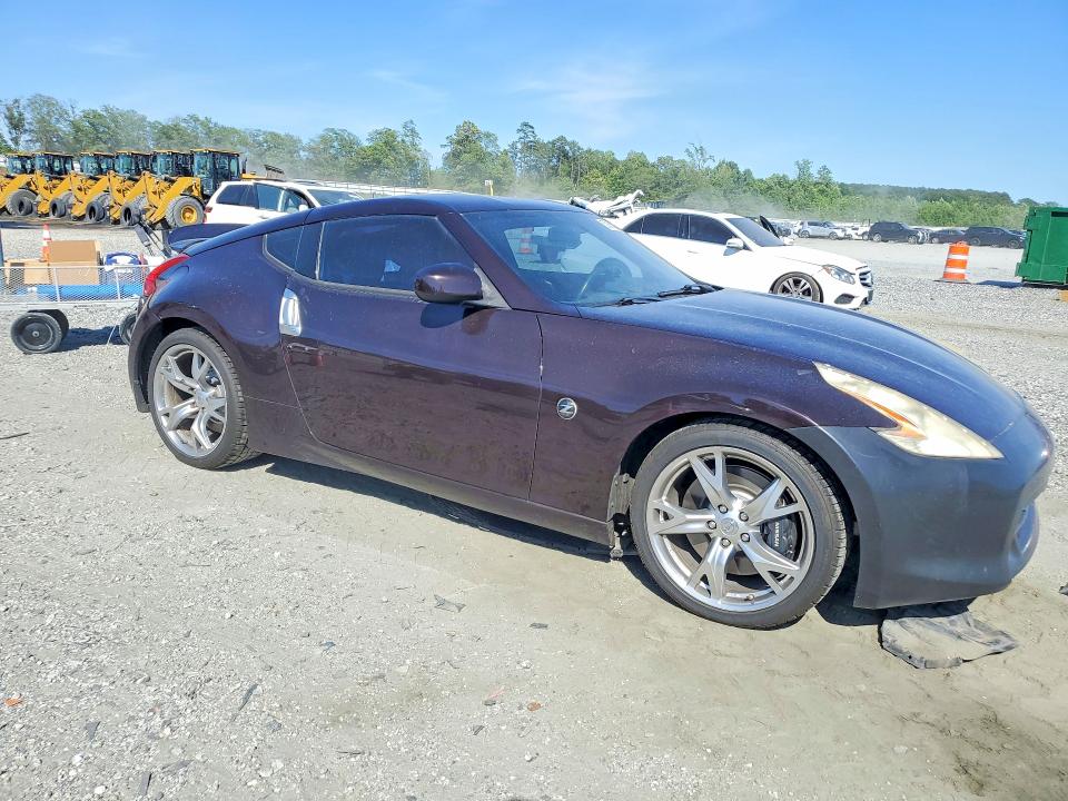 2010 Nissan 370z VIN JN1AZ4EH5AM501365 COPART salvage auction — FRONT END, Sc - Cert Of Title-Salvage, sold $4,200 on 2026-07-27 (photo 4)