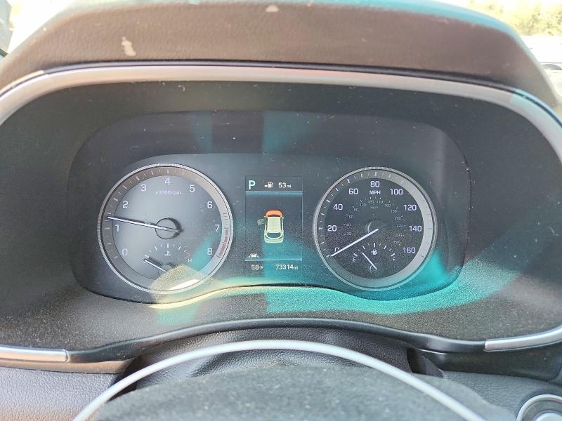 2019 Hyundai Tucson VIN KM8J33AL0KU964059 COPART salvage auction — MINOR DENT/SCRATCHES, Il - Salvage Certificate, sold $6,200 on 2026-07-14 (photo 9)