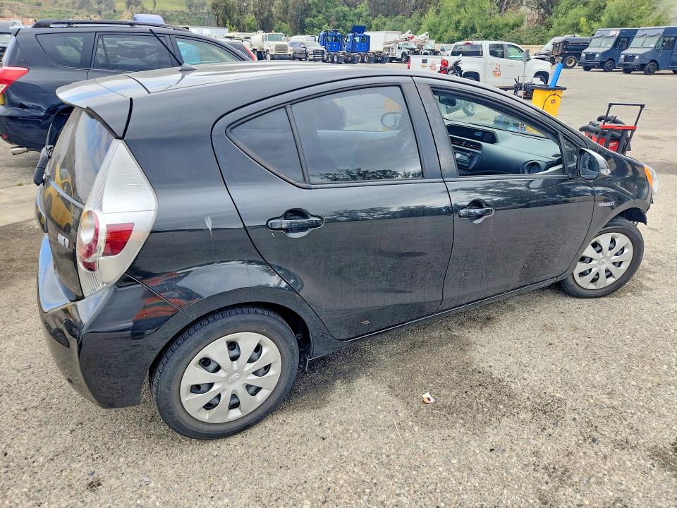 2013 Toyota Prius VIN JTDKDTB34D1537055 COPART salvage auction — FRONT END, CA - SALVAGE CERTIFICATE, sold $1,750 on 2026-07-24 (photo 3)