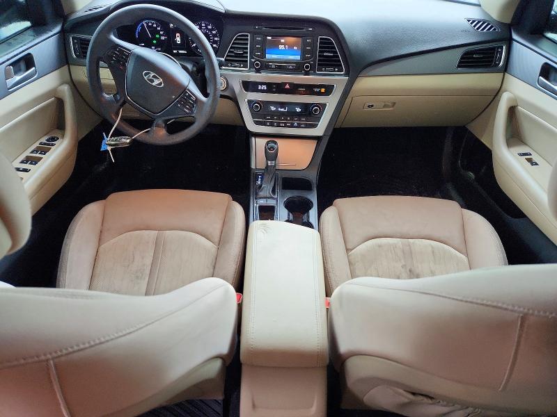 2016 Hyundai Sonata VIN KMHE24L1XGA036385 COPART salvage auction — HAIL, Co - Certificate Of Title, sold $2,300 on 2026-07-25 (photo 8)