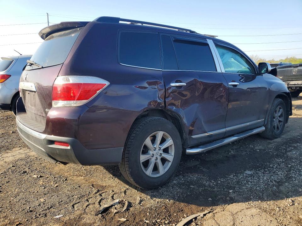 2012 Toyota VIN 5TDBK3EH7CS153124 COPART salvage auction — FRONT END, OH - CERT OF TITLE-SALVAGE, sold $325 on 2026-07-28 (photo 3)