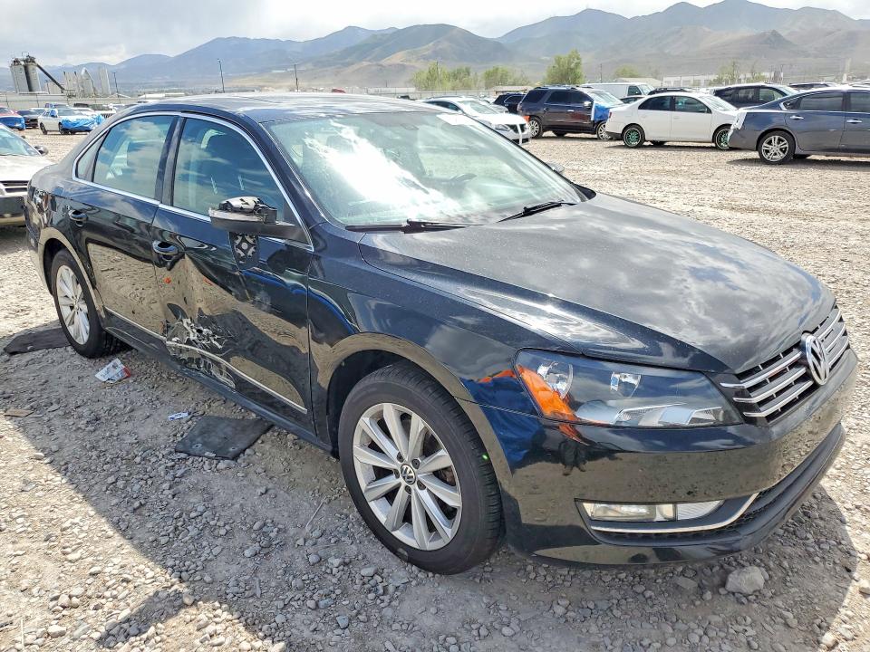 2013 Volkswagen Passat VIN 1VWCP7A3XDC068723 COPART salvage auction — SIDE, Ut - Salvage Certificate, sold $1,150 on 2026-07-03 (photo 4)