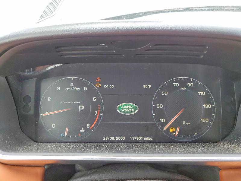 2014 Land rover RANGE ROVER VIN SALWR2EF3EA306631 COPART salvage auction — SIDE, Tx - Certificate Of Title (P), sold $12,300 on 2026-07-23 (photo 9)
