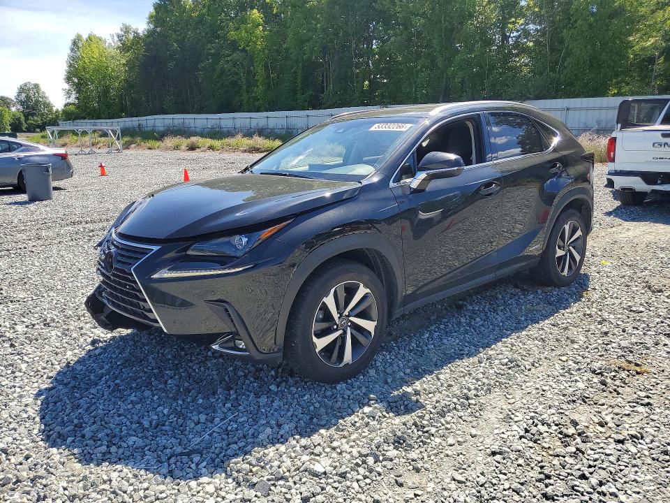 2019 Lexus Nx VIN JTJBJRBZ9K2114878 COPART salvage auction — FRONT END, Nc - Salvage Certificate Of Title, sold $7,200 on 2026-07-22 (photo 1)