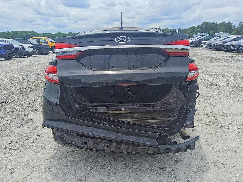 2017 Ford Fusion VIN 3FA6P0H70HR232333 COPART salvage auction — REAR END, GA - CERTIFICATE OF TITLE, sold $425 on 2026-07-09 (photo 6)
