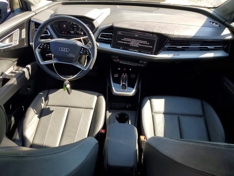 2023 Audi Q4 e-tron VIN WA1BCBFZ7PP014474 COPART salvage auction — FRONT END, Md - Cert Of Salvage > 75% Damage, sold $14,600 on 2026-09-01 (photo 8)