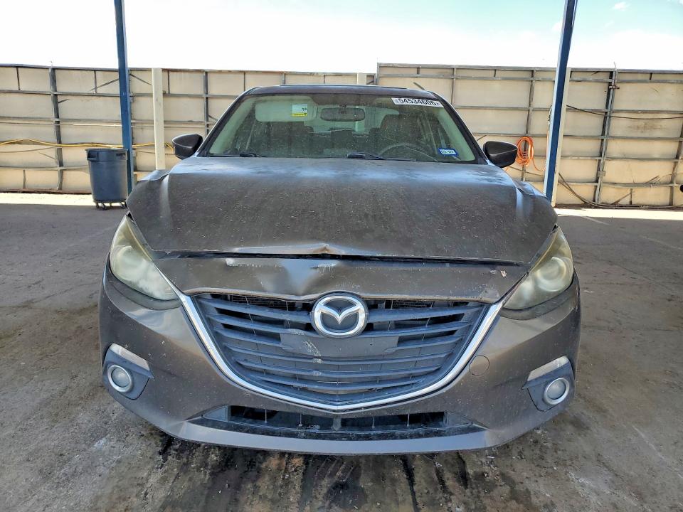 2014 Mazda 3 VIN JM1BM1W7XE1118548 COPART salvage auction — FRONT END, Tx - Salvage Vehicle Title, sold $2,350 on 2026-07-10 (photo 5)