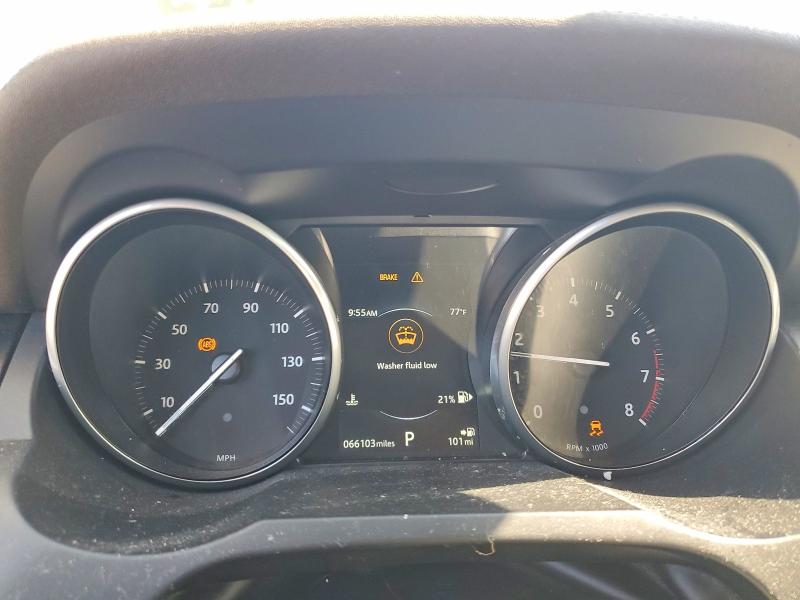 2018 Land rover RANGE ROVER VIN SALVP2RX5JH272505 COPART salvage auction — FRONT END, Salvage Title, sold $2,600 on 2026-07-28 (photo 9)