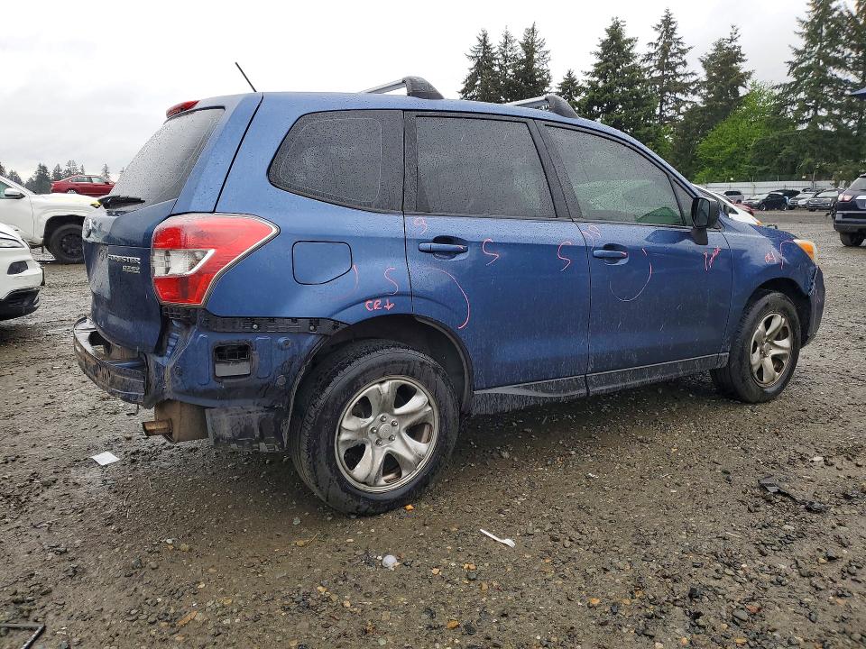2014 Subaru VIN JF2SJAAC3EH491257 COPART salvage auction — REAR END, Wa - Bill Of Sale, sold $1,450 on 2026-07-21 (photo 3)