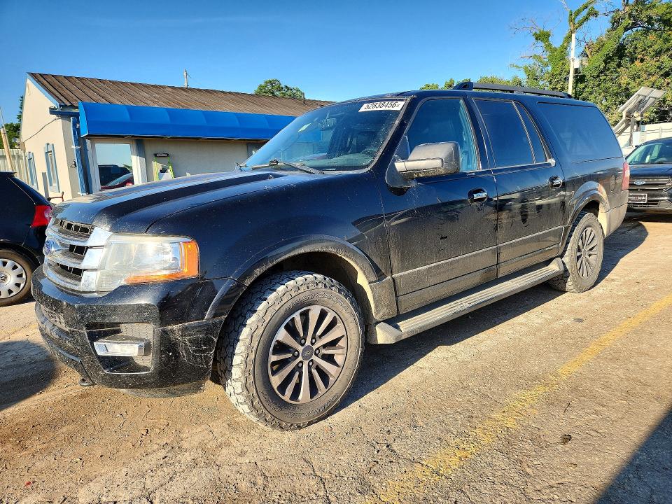 2017 Ford Expedition VIN 1FMJK1JT0HEA53384 COPART salvage auction — HAIL, Ks - Cert Of Title-Salvage, sold $3,250 on 2026-07-02 (photo 1)