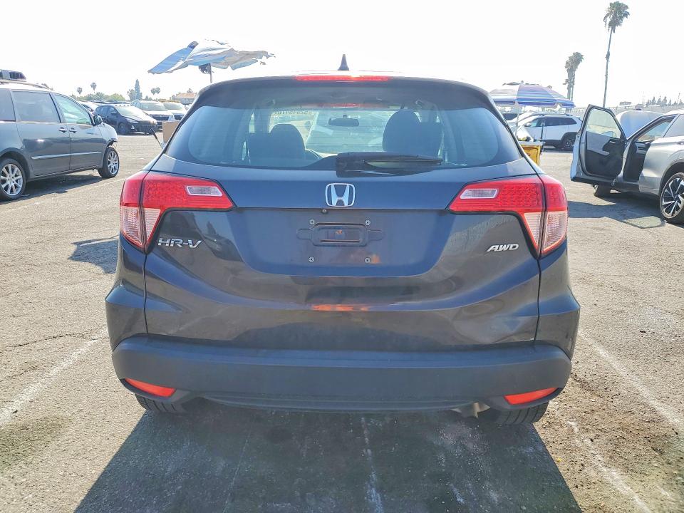 2018 Honda Hr-v VIN 3CZRU6H31JG700081 COPART salvage auction — FRONT END, Ca - Salvage Certificate, sold $60 on 2026-07-02 (photo 6)