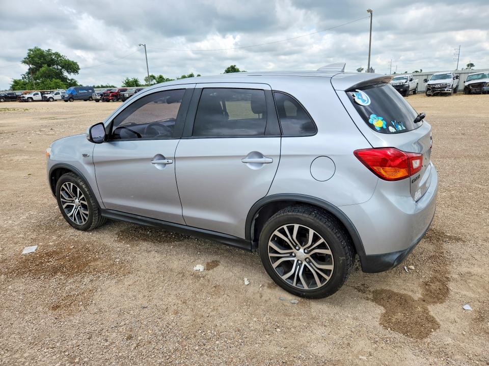2017 Mitsubishi VIN JA4AP3AU2HZ041914 COPART salvage auction — SIDE, Tx - Salvage Vehicle Title, sold $2,150 on 2026-07-22 (photo 2)