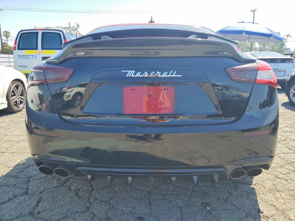 2016 Maserati VIN ZAM57XSA1G1183182 COPART salvage auction — FRONT END, Ca - Dis/Dlr/Exp Only Clean Title, sold $4,500 on 2026-07-30 (photo 6)