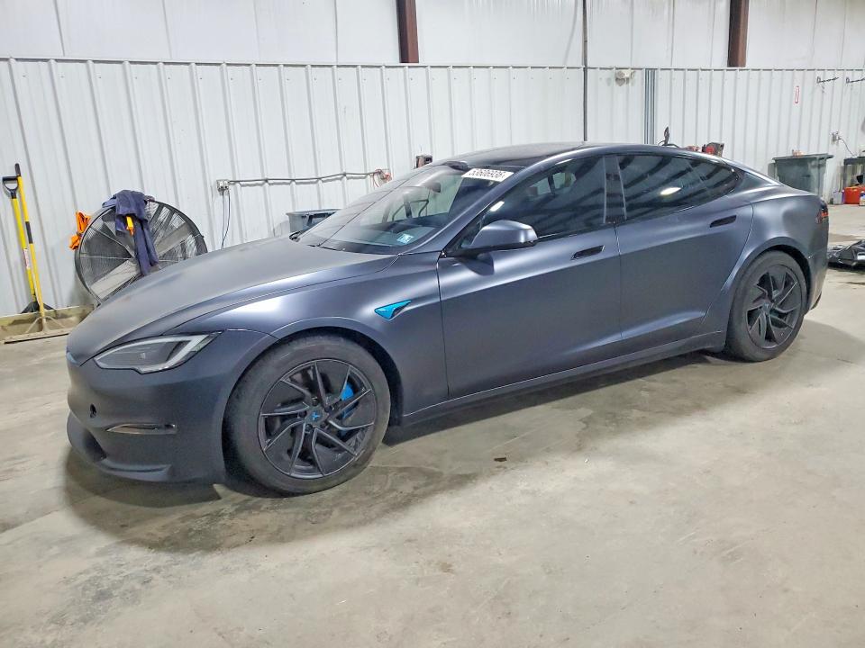 2026 Tesla Model s VIN 5YJSA1E50TF553818 COPART salvage auction — REAR END, Pa - Certificate Of Salvage, sold $15,500 on 2026-07-23 (photo 1)