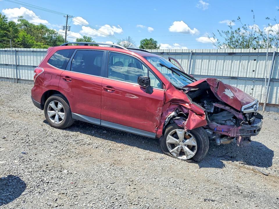 2015 Subaru Forester VIN JF2SJARC9FH496582 COPART salvage auction — FRONT END, Nj - Cert Of Title-Salvage, sold $400 on 2026-07-31 (photo 4)