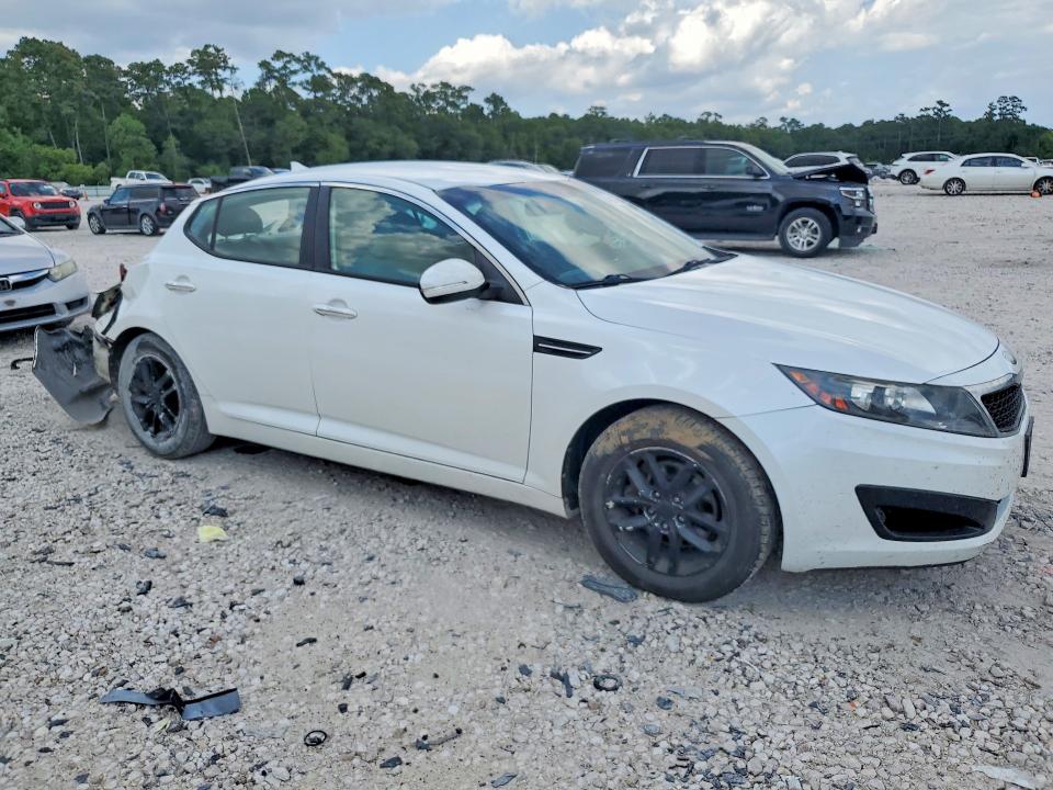 2013 Kia Optima VIN KNAGM4A7XD5327517 COPART salvage auction — REAR END, Tx - Salvage Vehicle Title, sold $1,100 on 2026-07-31 (photo 4)