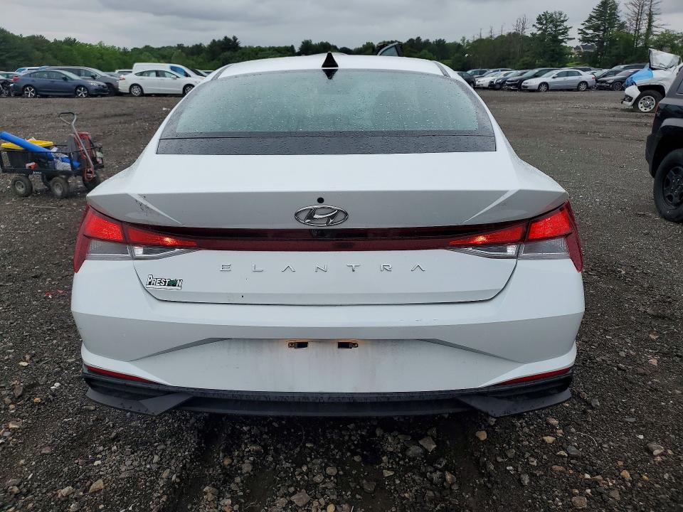 2021 Hyundai Elantra VIN 5NPLM4AG7MH017438 COPART salvage auction — SIDE, Md - Cert Of Salvage > 75% Damage, sold $3,550 on 2026-07-20 (photo 6)