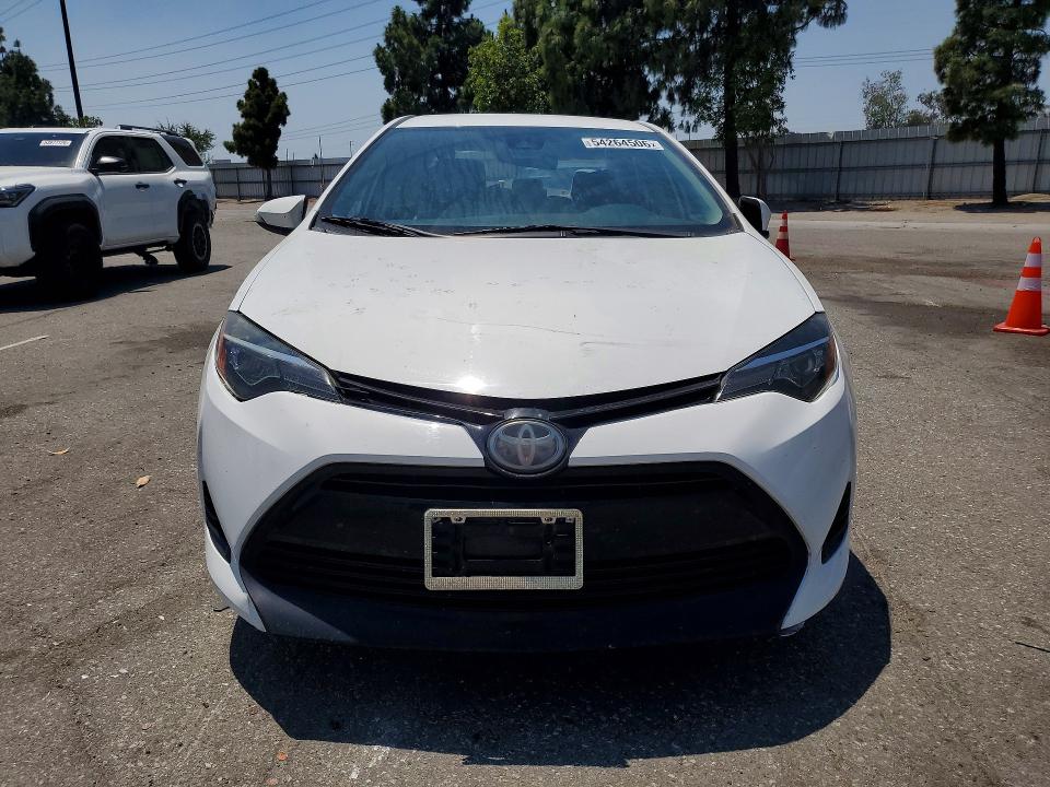 2017 Toyota Corolla VIN 5YFBURHE2HP653139 COPART salvage auction — REAR END, Ca - Salvage Certificate, sold $1,900 on 2026-07-28 (photo 5)