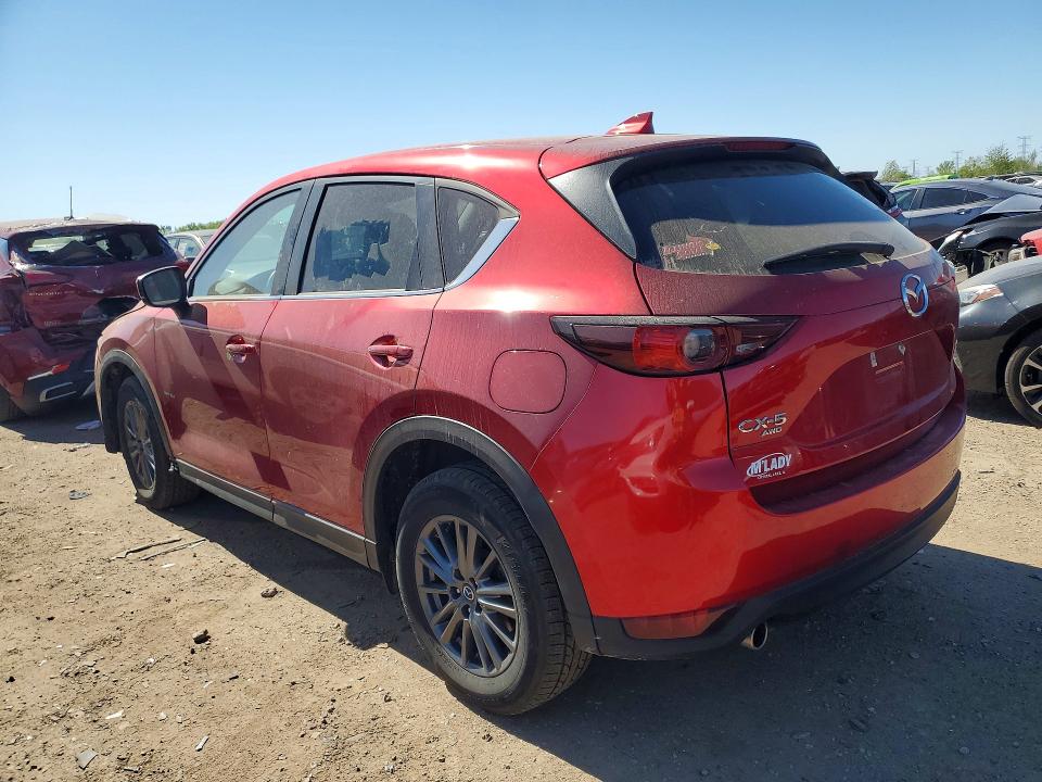 2021 Mazda Cx-5 VIN JM3KFBCM1M0375720 COPART salvage auction — FRONT END, Il - Salvage Certificate, sold $7,700 on 2026-07-14 (photo 2)