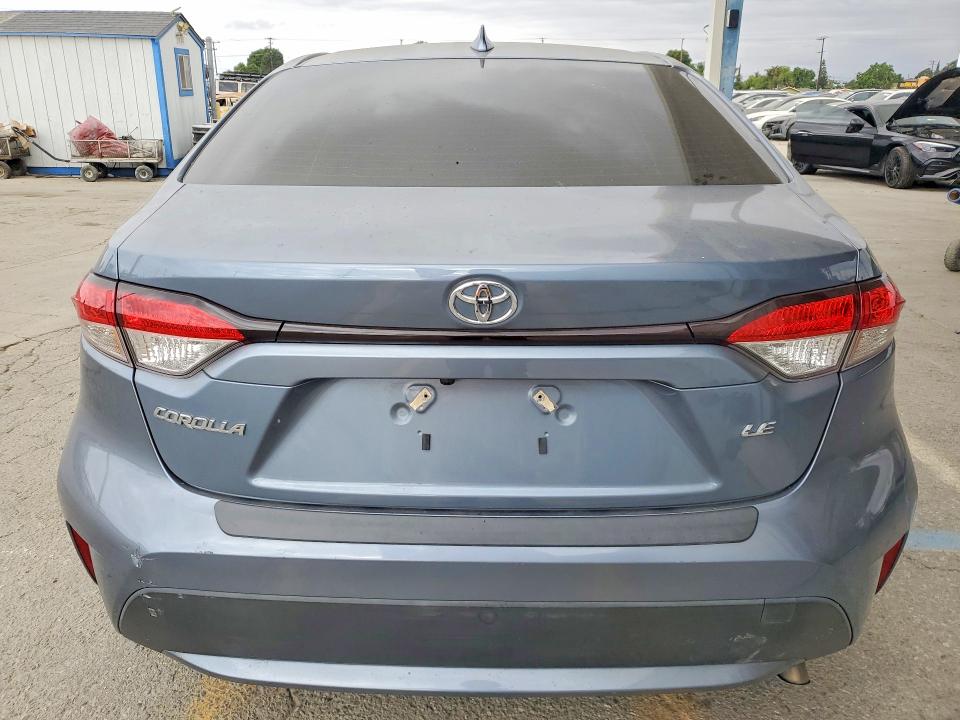 2022 Toyota Corolla VIN JTDEPMAE4N3022768 COPART salvage auction — FRONT END, Ca - Salvage Certificate, sold $3,000 on 2026-07-16 (photo 6)