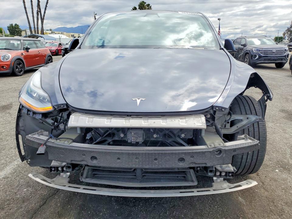 2020 Tesla VIN 5YJYGDEE5LF045502 COPART salvage auction — FRONT END, Ca - Salvage Certificate, sold $7,100 on 2026-07-24 (photo 5)