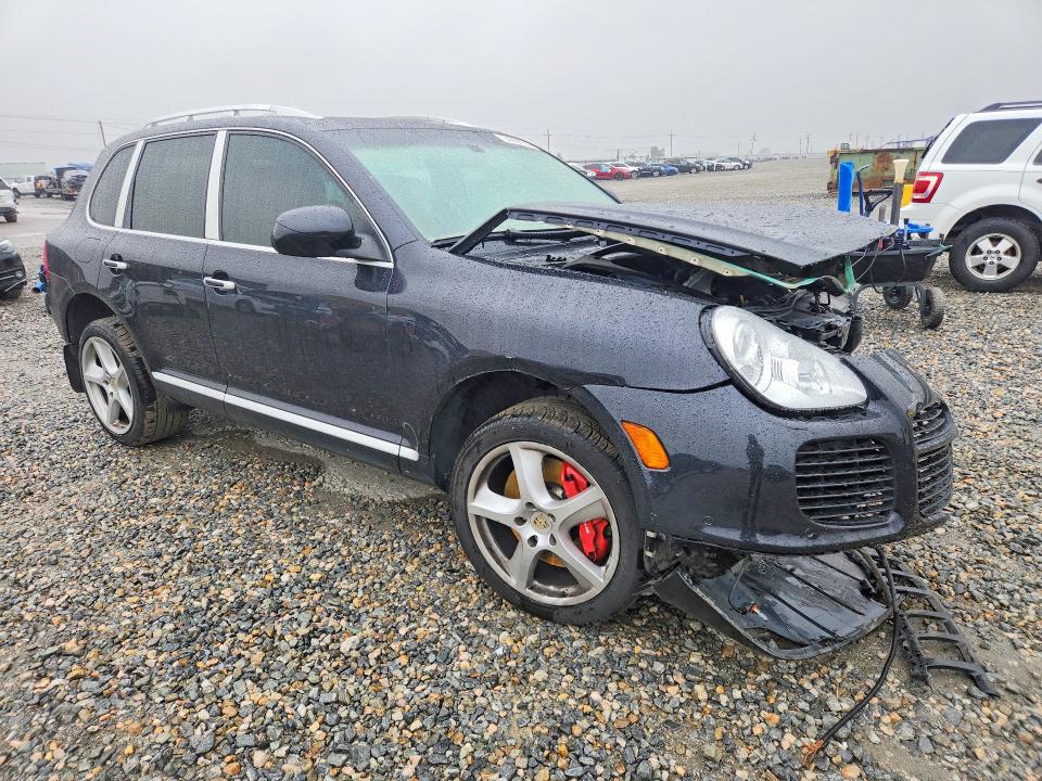 2006 Porsche Cayenne VIN WP1AC29PX6LA91551 COPART salvage auction — FRONT END, Co - Public - Salvage Title, sold $450 on 2026-07-09 (photo 4)