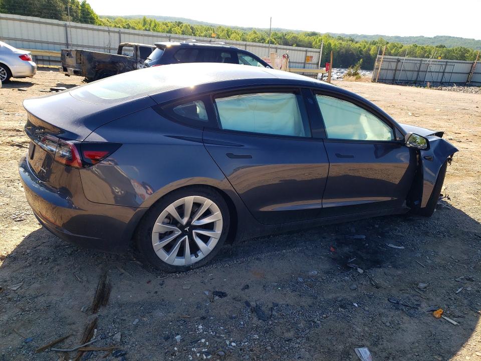 2022 Tesla VIN 5YJ3E1EB8NF127344 COPART salvage auction — FRONT END, Va - Cert Of Title - Salvage, sold $3,800 on 2026-07-10 (photo 3)