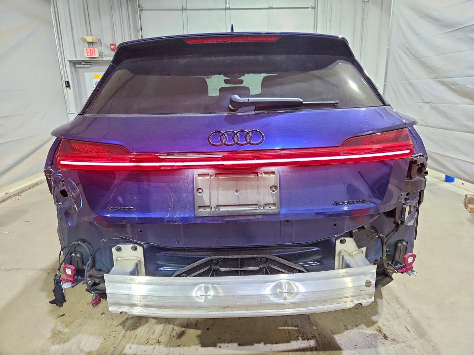 2022 Audi E-tron VIN WA1VABGE0NB015345 COPART salvage auction — REAR END, Nh - Cert Of Title-Salvage, sold $12,600 on 2026-07-28 (photo 6)