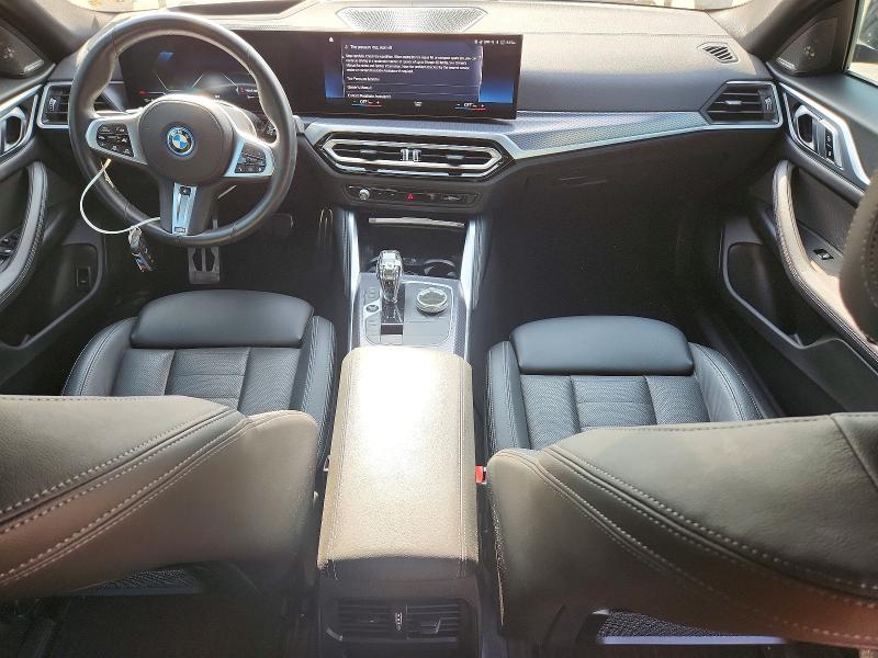2022 BMW I4 VIN WBY73AW01NFN10167 COPART salvage auction — SIDE, Nc - Salvage Certificate Of Title, sold $17,700 on 2026-07-06 (photo 8)