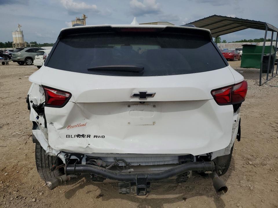 2021 Chevrolet Blazer VIN 3GNKBJR45MS550721 COPART salvage auction — REAR END, MO - SALVAGE CERTIFICATE OF TITLE, sold $7,000 on 2026-07-28 (photo 6)