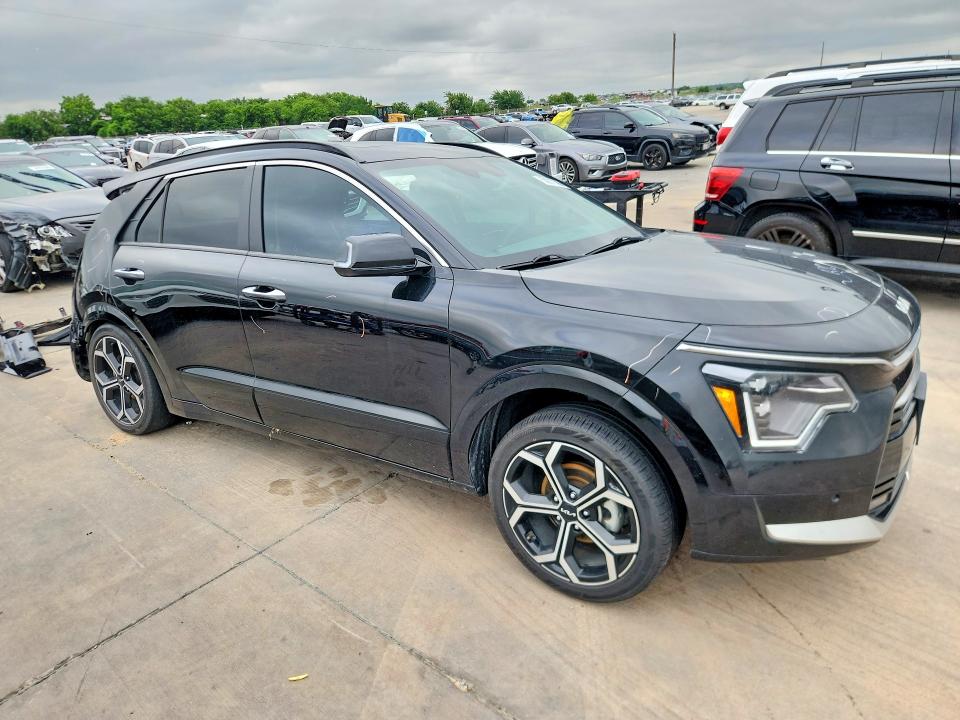 2023 Kia Niro VIN KNDCT3LE1P5085957 COPART salvage auction — REAR END, Tx - Salvage Vehicle Title, sold $8,500 on 2026-07-06 (photo 4)