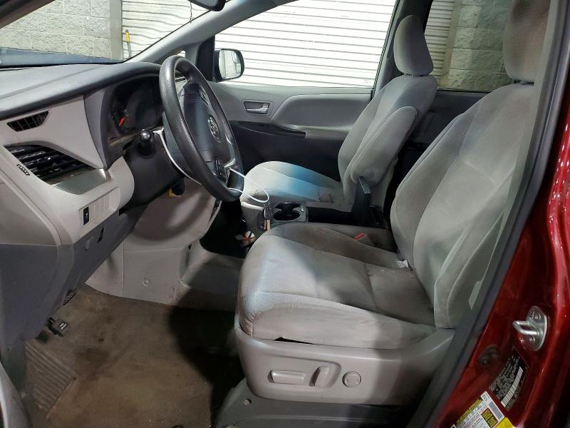 2015 Toyota Sienna VIN 5TDKK3DC0FS552354 COPART salvage auction — UNDERCARRIAGE, Mn - Cert Of Title-Prior Salvage, sold $3,300 on 2026-07-16 (photo 7)