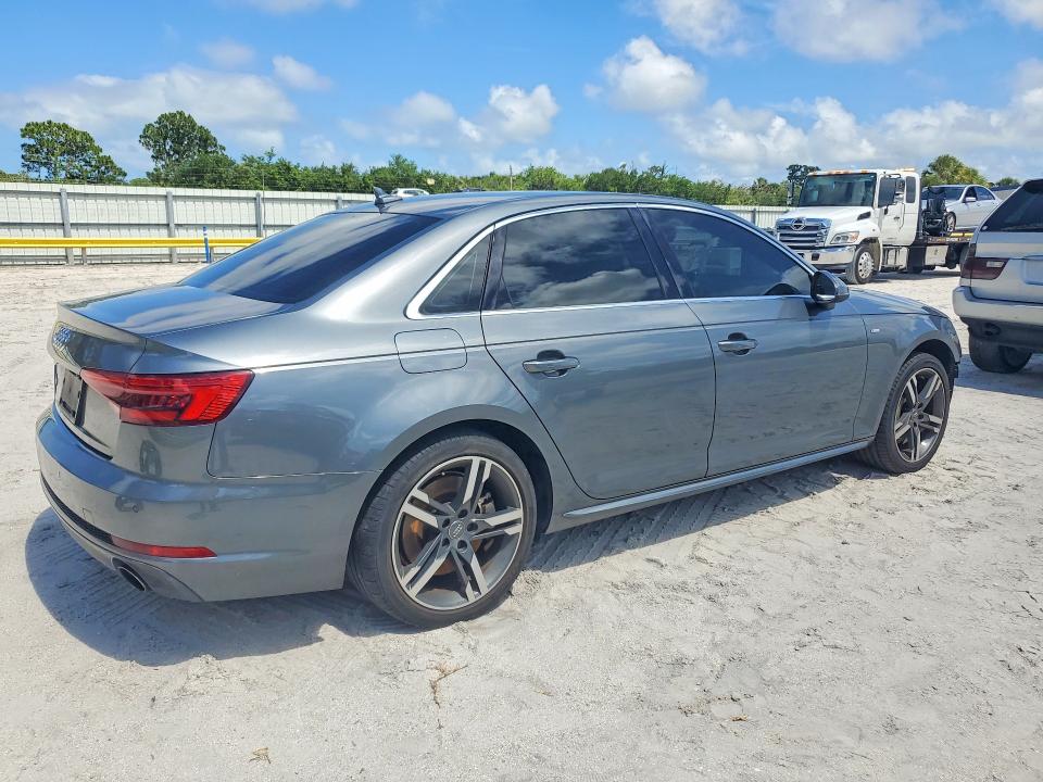 2017 Audi A4 VIN WAULNAF45HN016947 COPART salvage auction — FRONT END, Fl - Cert Of Title Slvg Rebuildable, sold $2,750 on 2026-07-22 (photo 3)