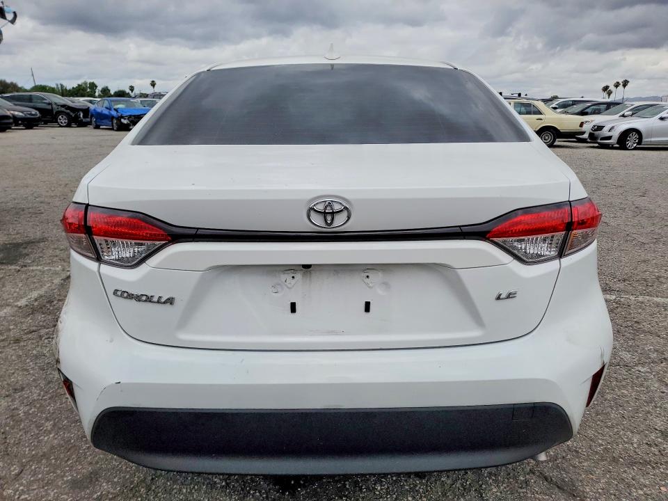 2024 Toyota Corolla VIN JTDB4MEEXRJ014648 COPART salvage auction — SIDE, CA - SALVAGE CERTIFICATE, sold $5,700 on 2026-07-24 (photo 6)