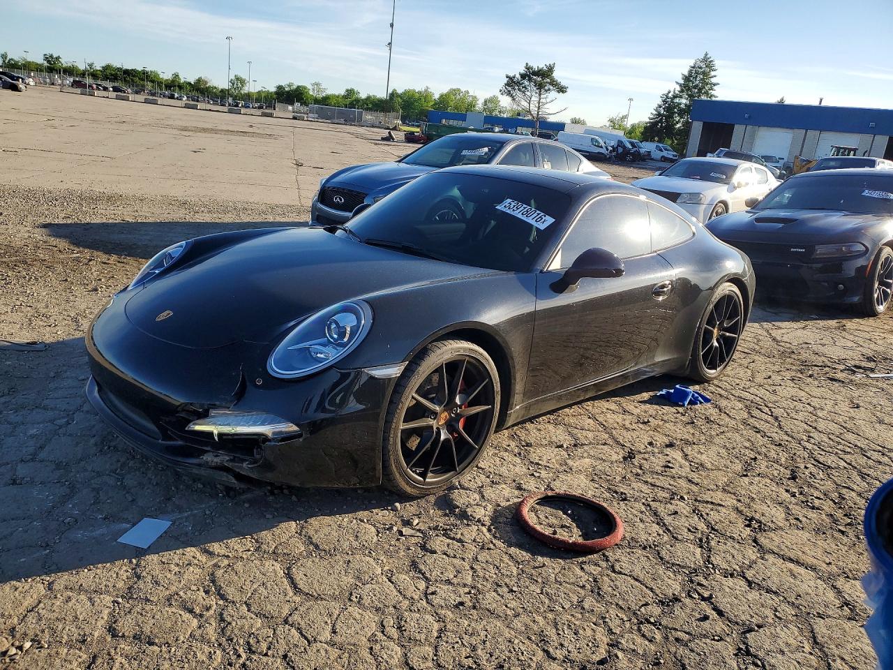 2012 Porsche 911 VIN WP0AB2A95CS120473 COPART salvage auction — Front End, MI - CERTIFICATE OF TITLE, sold $34,250 on 2026-06-09 (photo 1)