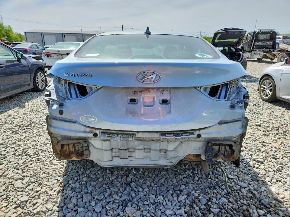 2012 Hyundai VIN KMHDH4AE3CU413549 COPART salvage auction — REAR END, Ma - Cert Of Title-Reconstrctd Coll, sold $425 on 2026-07-30 (photo 6)