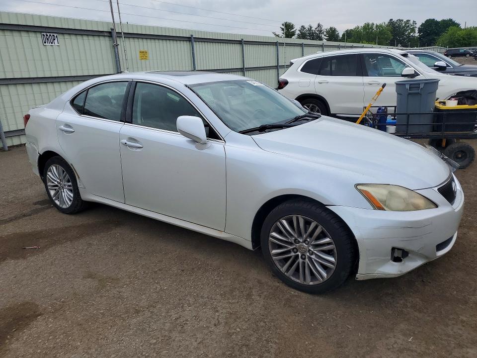 2007 Lexus Is 250 VIN JTHCK262575009686 COPART salvage auction — FRONT END, Pa - Certificate Of Salvage, sold $400 on 2026-07-21 (photo 4)
