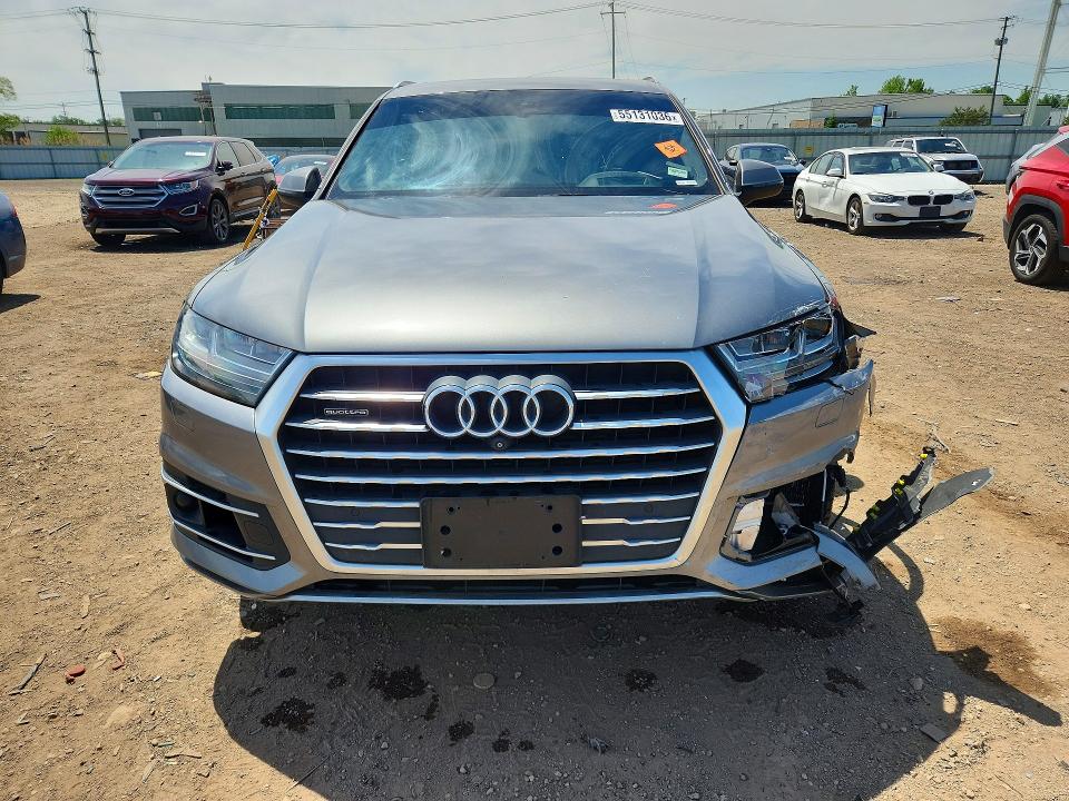 2018 Audi Q7 VIN WA1VAAF79JD001603 COPART salvage auction — FRONT END, Il - Junking Cert Of A Vehicle, sold $5,000 on 2026-08-07 (photo 5)