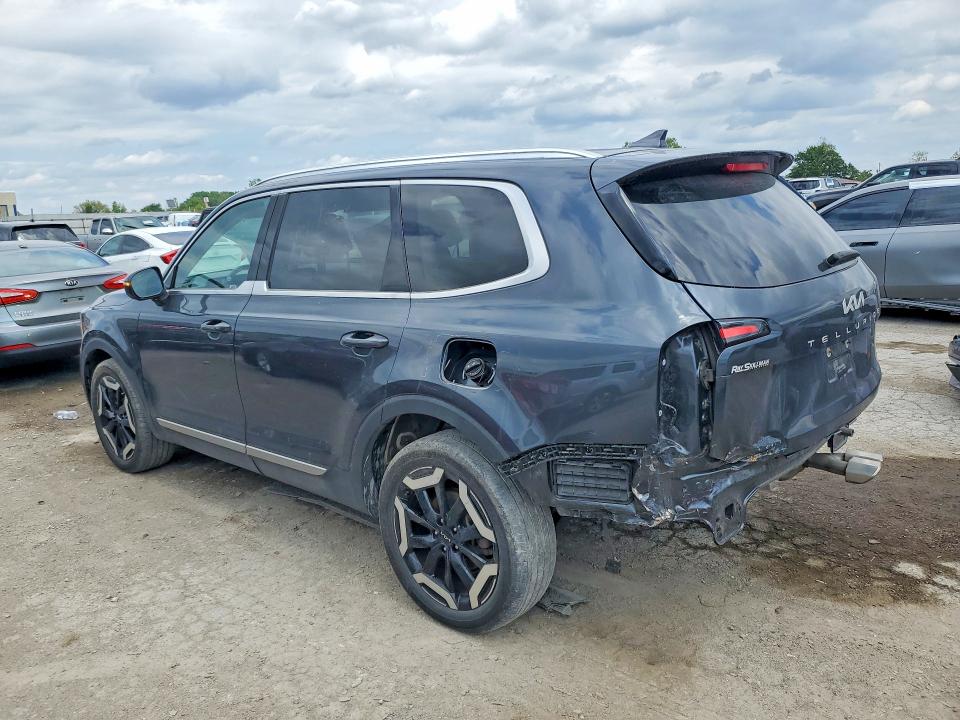 2023 Kia Telluride VIN 5XYP3DGC7PG381587 COPART salvage auction — REAR END, IN - CERT OF TITLE-SALVAGE TITLE, sold $11,200 on 2026-07-10 (photo 2)