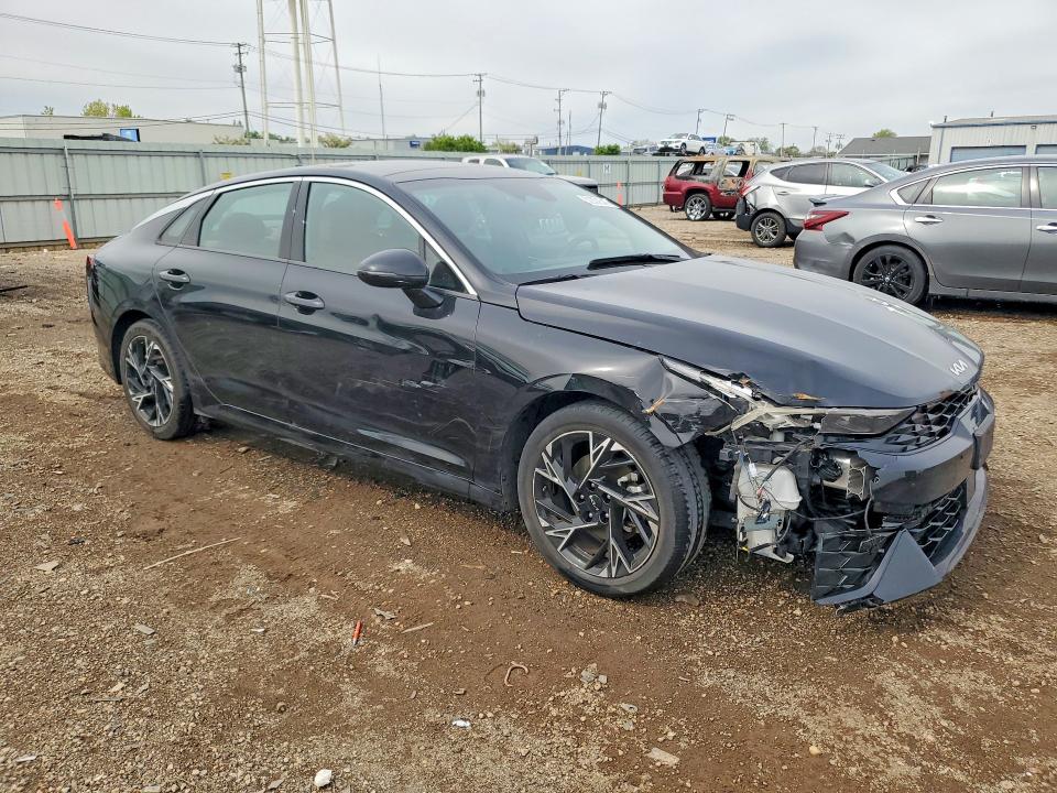 2025 Kia VIN KNAG64J77S5281619 COPART salvage auction — FRONT END, IL - SALVAGE CERTIFICATE, sold $10,900 on 2026-07-24 (photo 4)