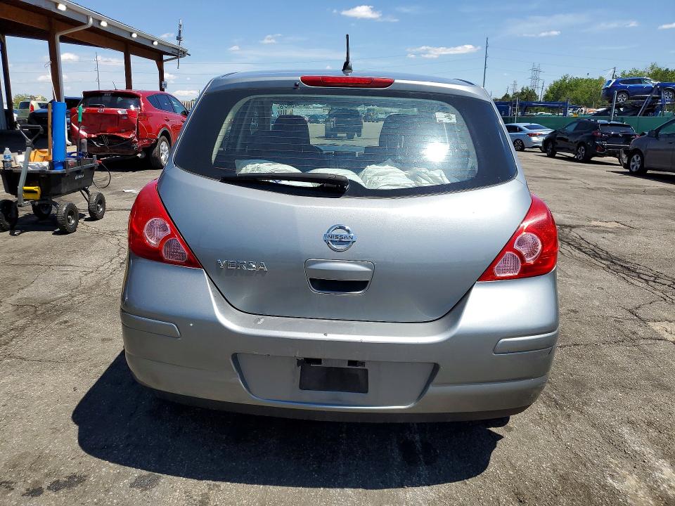 2008 Nissan Versa VIN 3N1BC13EX8L434313 COPART salvage auction — FRONT END, CO - PUBLIC - SALVAGE TITLE, sold $600 on 2026-07-02 (photo 6)