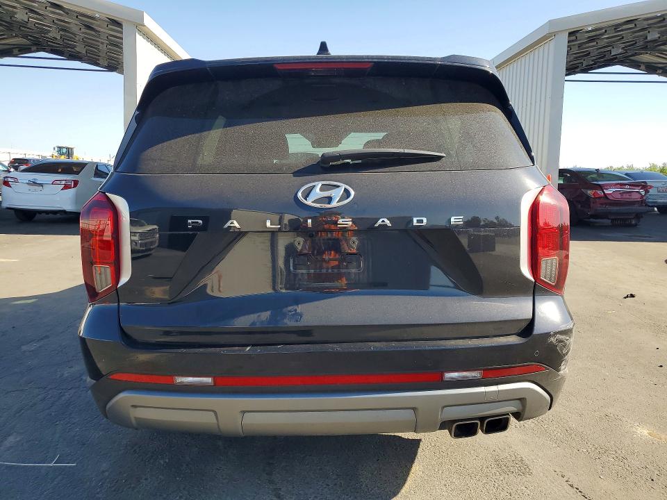 2025 Hyundai Palisade VIN KM8R24GE9SU860805 COPART salvage auction — SIDE, Ca - Salvage Certificate, sold $10,500 on 2026-07-09 (photo 6)