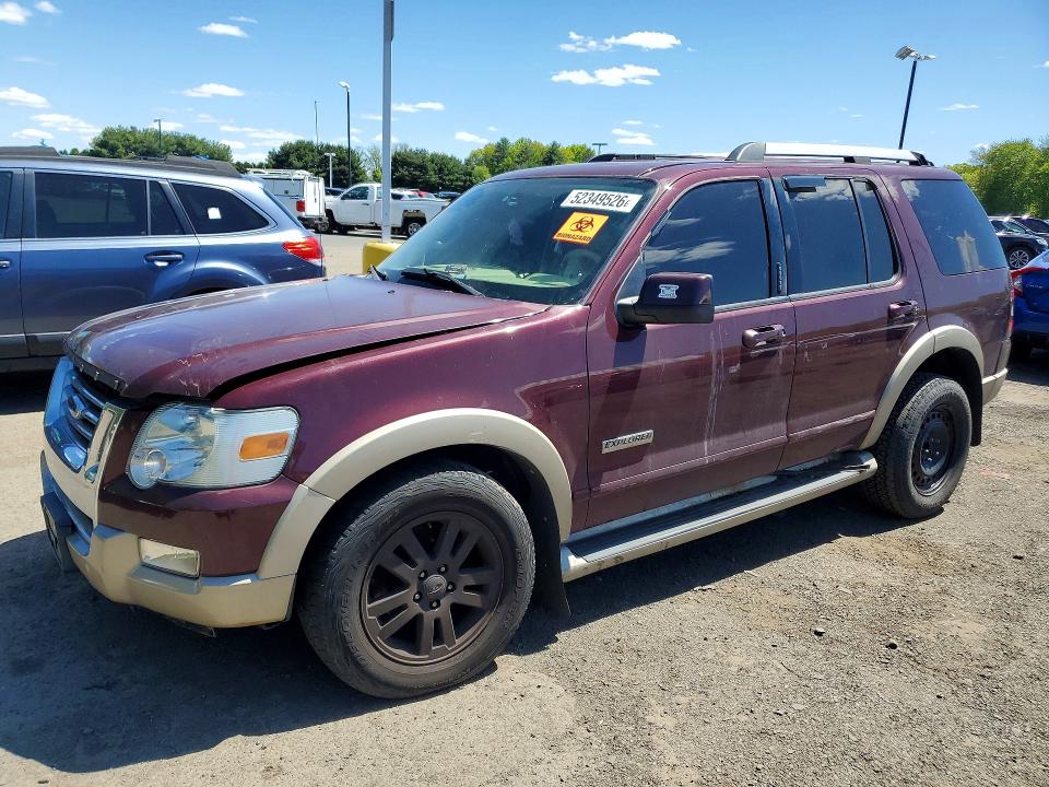 2006 Ford Explorer VIN 1FMEU74E66UA25992 COPART salvage auction — FRONT END, Ct - Cert Of Title-Salvage, sold $475 on 2026-07-02 (photo 1)
