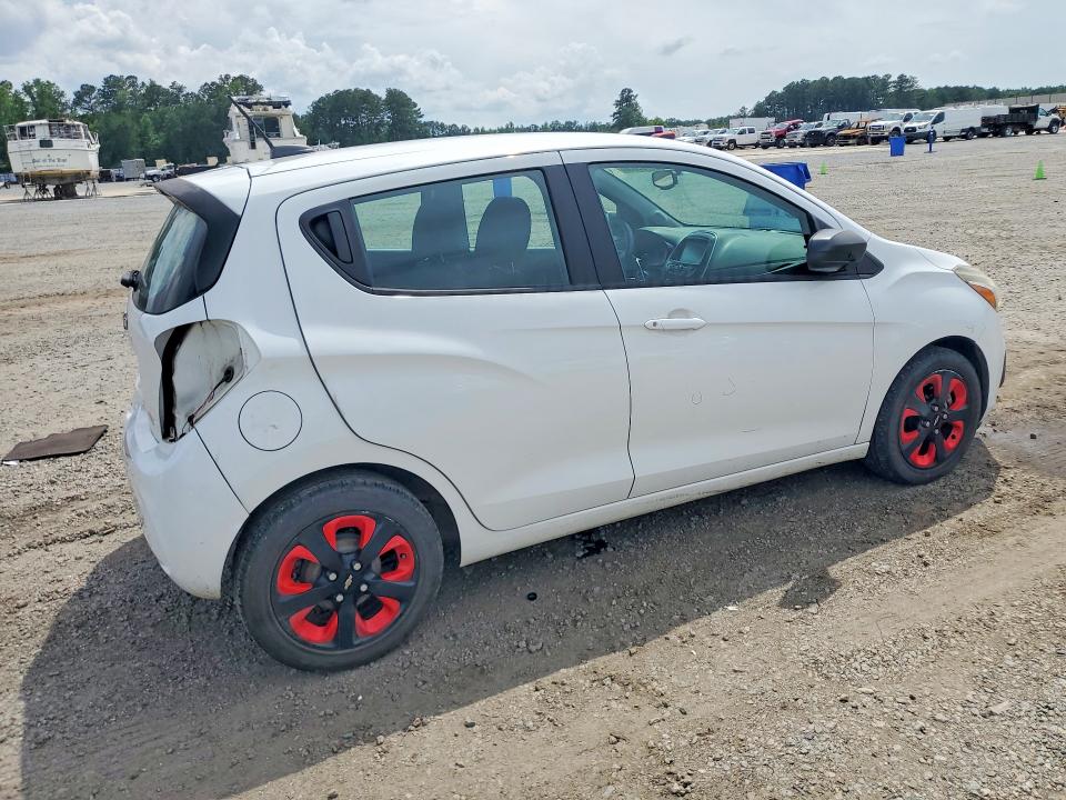 2017 Chevrolet Spark VIN KL8CB6SAXHC757796 COPART salvage auction — REAR END, Nc - Salvage Certificate Of Title, sold $300 on 2026-07-27 (photo 3)